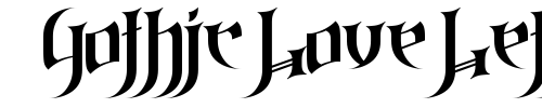 Gothic Love Letters