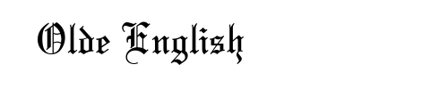 Olde English
