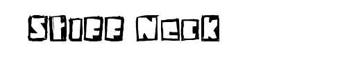 Stiff Neck